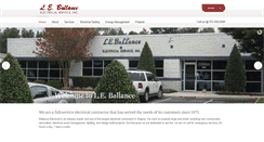 Desktop Screenshot of leballance.com